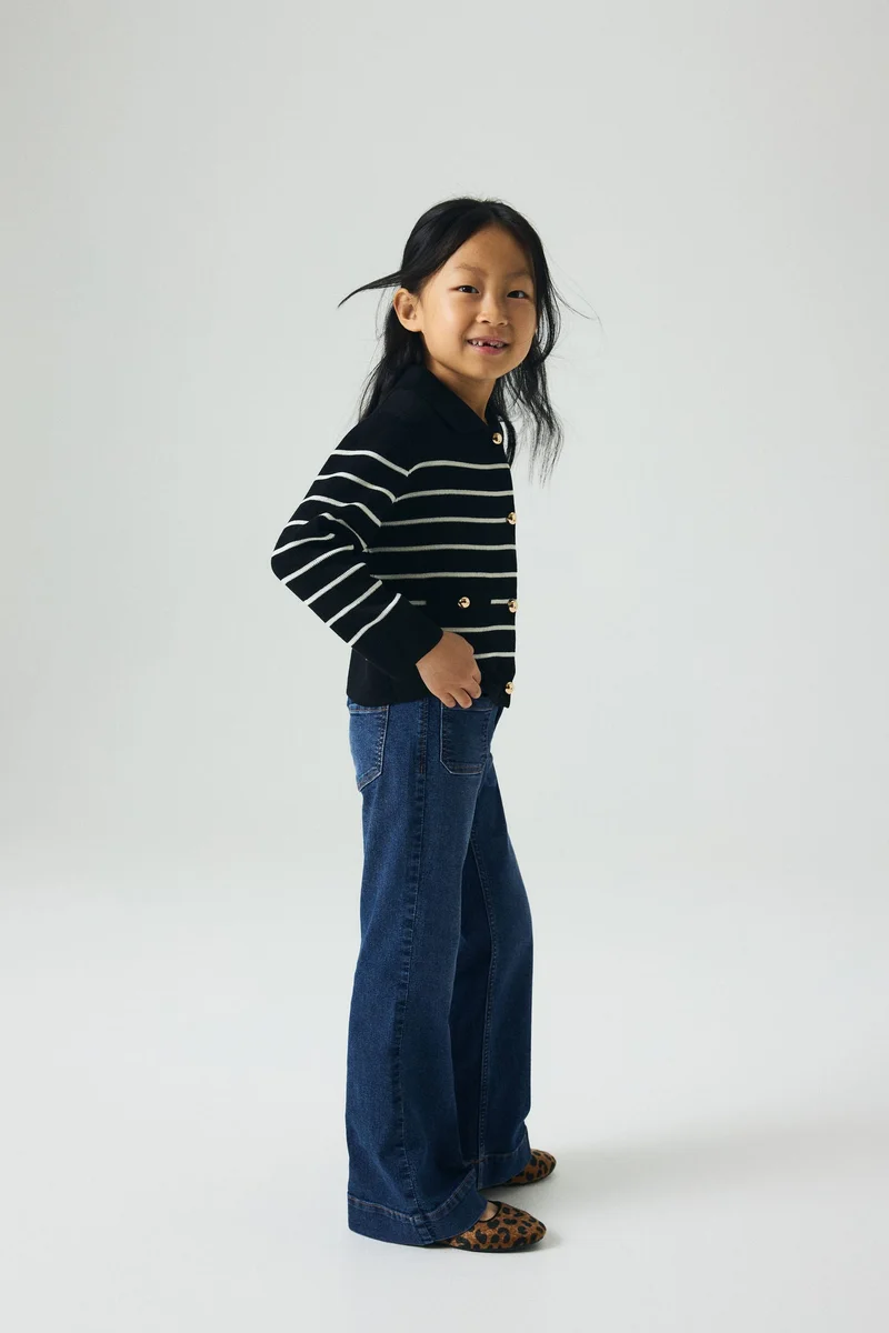 اتش اند ام جينز بقصة حافة واسعة